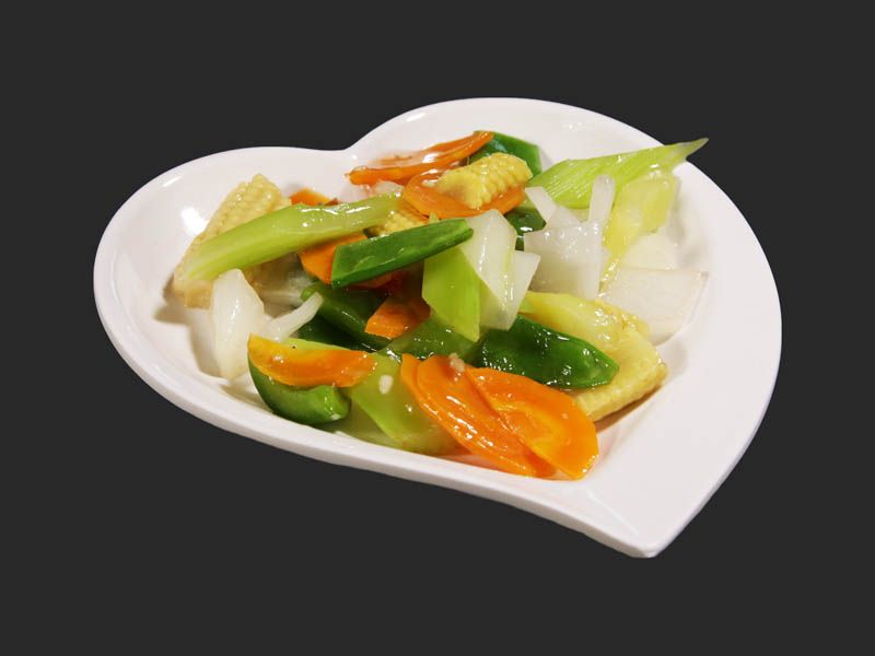 Fried mix vegetable